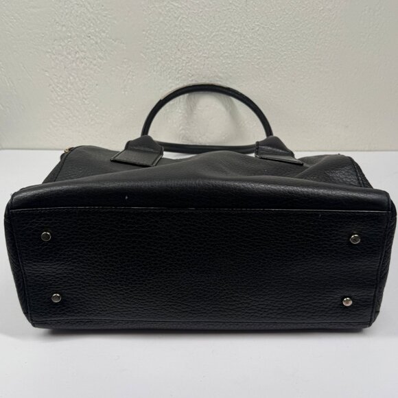 Kate Spade Southport Avenue Lydia Satchel Black Leather Dual Handles Handbag - Picture 2 of 14